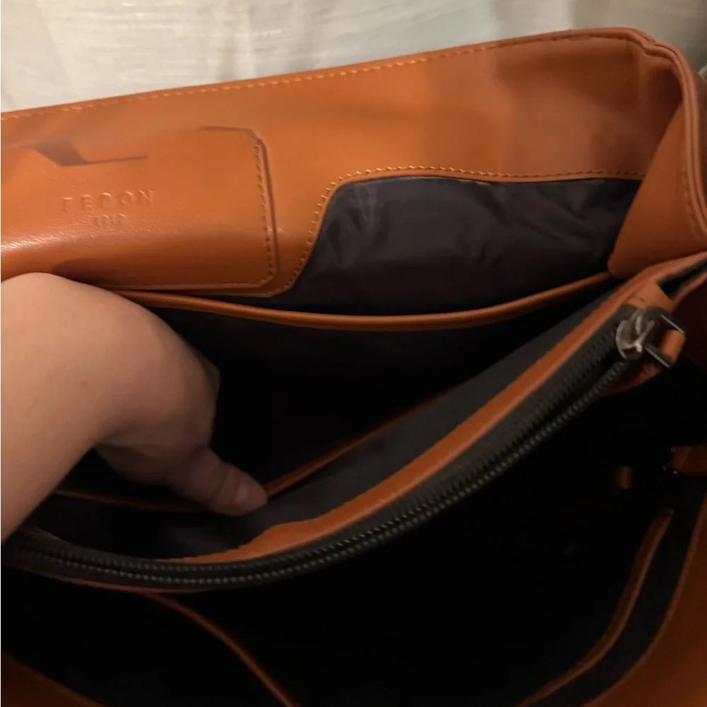 Fedon 1919 Leather Briefcase, flawless